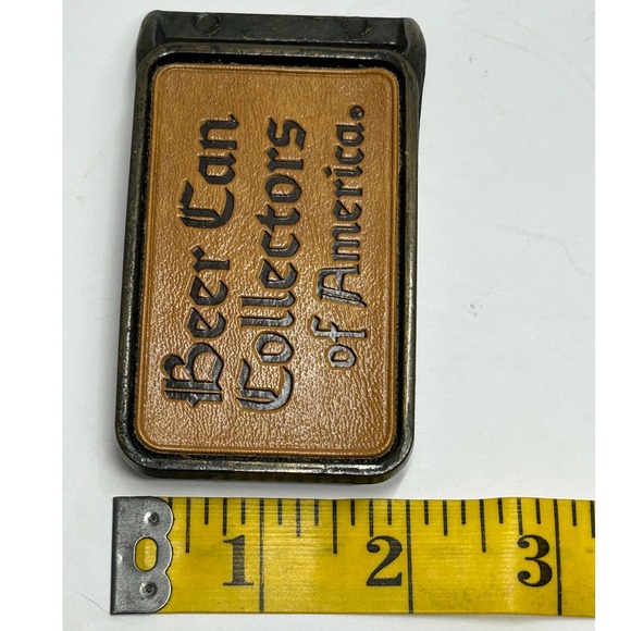 Beer Can Collectors of America Belt Buckle Vintage Metal Collectible Accessory - Picture 9 of 9